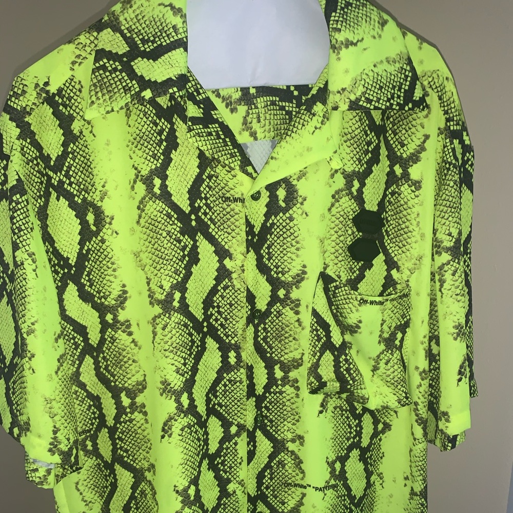 Off-White Snape Print Shirt